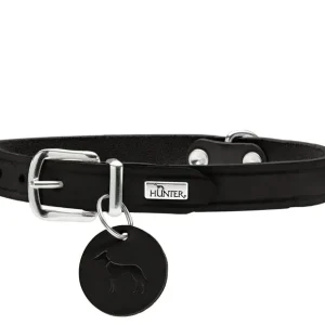 HUNTER Halsband Aalborg S 42 Leder schwarz Must-Have